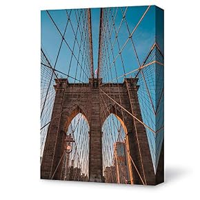 Brooklyn Bridge and New York City Painting Artwork...