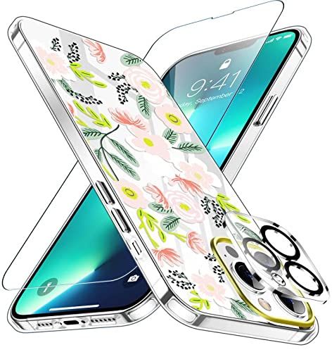 SPIDERCASE for iPhone 13 Pro Max Case，Crystal