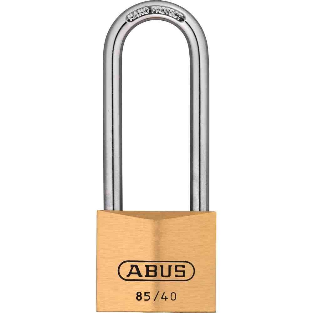 Brass Padlock, Clear Bracket Approx. 40 mm, Bracket Diameter: 6 mm 100 x 50 x 50 cm — image 1