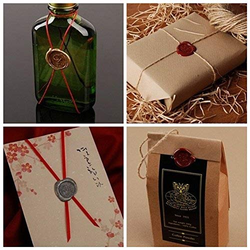 Powstro Stamp Seal Sealing Wax kit, Retro Classic Vintage Seal Wax Stamp Seal Maker Stick Gift Box Set (Hogwarts)