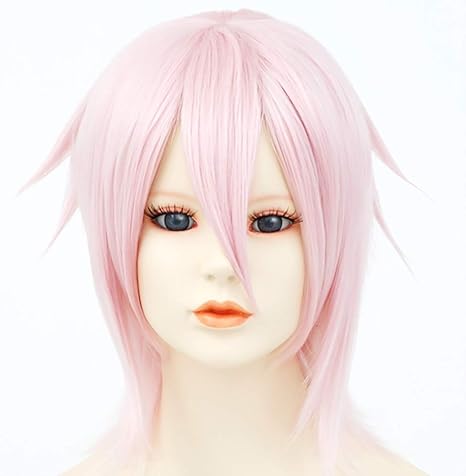 Amazon Airily エアリー ウルフベース ベビーピンク コスプレ ウィッグ ショート 耐熱 フリーサイズ 加工 コスプレ 仮装 通販