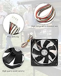 QNHEAY KIT0411 Pellet Grill Induction Fan Motor Fit