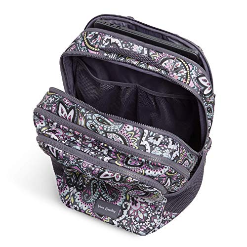 Vera Bradley Recycled Lighten Up Reactive XL Backpack, Bonbon Medallion