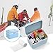 Combination Lock Medicine Cabinet Organizer First Aid Kit with Compartment