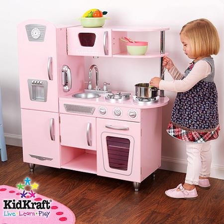 kidkraft vintage wooden play kitchen