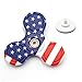 Cppslee Hands Fidget Spinner Safe Cool Toy Stress Reducer- Perfect For ADD, ADHD, Anxiety, and Autism Adult Children (A- #8 Flag)