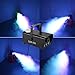 Easife Professional Fog Machine Halloween Automatic Smoke Machine 600W Remote Control with Lights LED for Continuous Fog&Independent-Used Lighting Effects Chrismas Party Wedding Stage