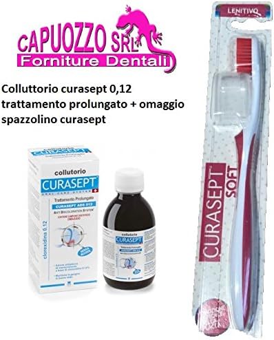Curasept ADS 012 colluttorio Prolonged Treatment 200 ml + Toothbrush Curaprox Free