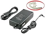 iTEKIRO 180W AC Adapter for MSI A15-180P1A, ADP-180EB D, ADP-180FB B, ADP-180NB BC, ADP-180TB F, 957-16F21P-104; MSI GS43VR GS63 GS63VR GS65 GS73 GS73VR GT60 GT683DXR GT685 GT70 GT780DX GT780DXR GT783