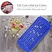 150 Grids Small Silicone Ice Cube Trays Mini Heart Shaped Candy Chocolate Molds, VIWIEU Sonic Ice Mold Maker 2 Pack Chill Your Drink Faster,Tiny Ice Works Great for Blender