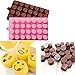 Cake Mould,Hunzed Emoji Face Silicone Chocolate Sugar Candy Soap Cake Mold Decorating Tool Baking Mold