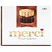 Merci European Dark & Milk Chocolates, (Red+Blue 8.8 Ounce each), Bundle