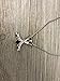 Infinity Collection Hockey Stick Necklace – Silver Crystal Pendant with Black Puck Charm – Jewelry Gift for Hockey Players, Moms, Coaches, Teams & Fans