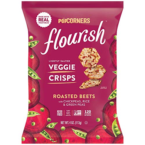 PopCorners Flourish Roasted Beets Veggie Crisps PlantBased Protein