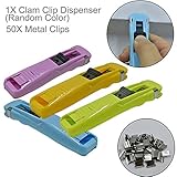 Portable Handheld Paper Fast Clam Clip Dispenser