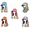 ICOLOR-Sun-Caps-Flap-Hats-360-Solar-Protection-UPF-50-Sun-Cap-Removable-NeckFace-Flap-Cover-Caps-for-Man-Women-BaseballBackpackingCyclingHikingFishingGardenHunting-Outdoor-Camping