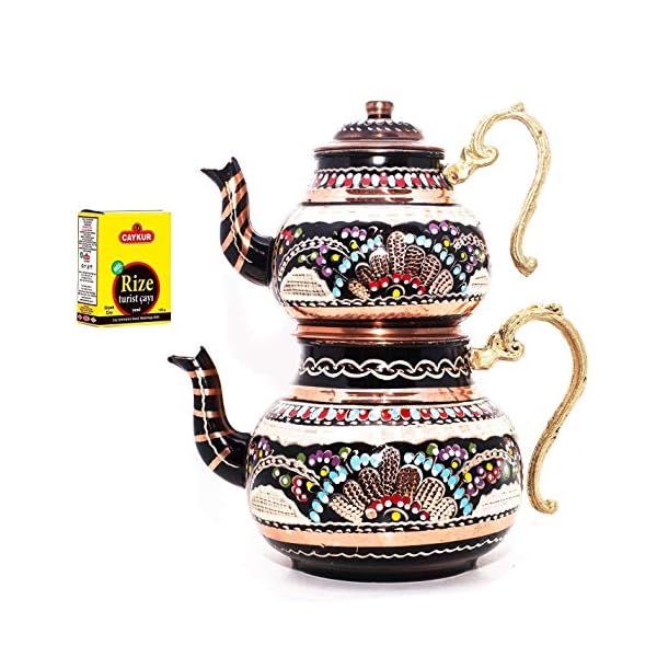 Copper Turkish Tea Maker, Samovar, Artisan Handmade