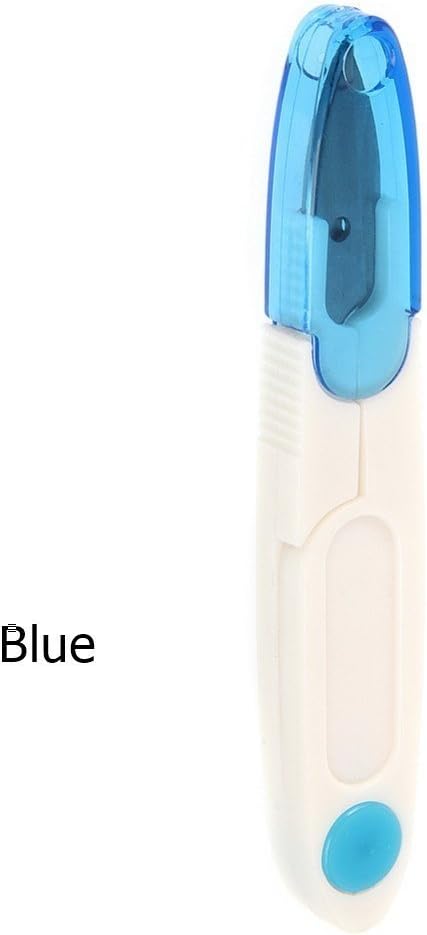 Craft Snips Thread Cutter Cotton Scissors Embroidery Snippers with Safety Cover (Blue)