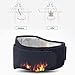 Tcare Adjustable Tourmaline Self Heating Magnetic Therapy Waist Support Belt Lumbar Back Waist Brace Double Band Health Care(L)