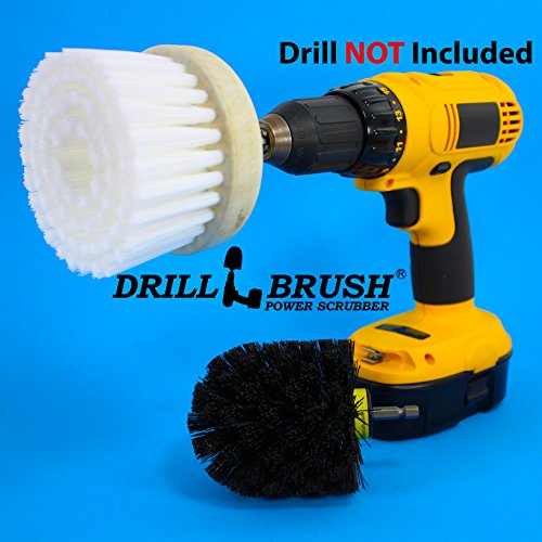 Power Scrubber Revolver Drill Brush Attachment Multipurpose Bath