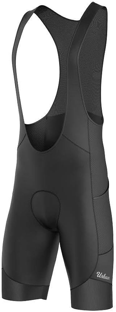 Urban Cycling Apparel Men's MTB Bib Shorts, with 4 Pockets: Clothing