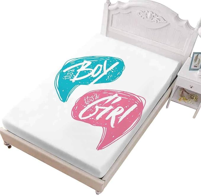 SoSung - Sábana bajera ajustable 100% microfibra suave y transpirable