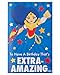 American Greetings Wonder Woman Birthday Card for Girl with Sound