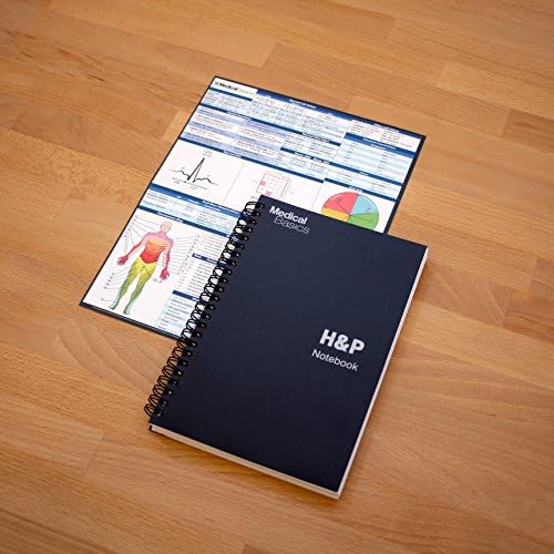 H&P Notebook Medical History and Physical Notebook, 100 Medical