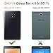 MoKo Samsung Galaxy Tab A 8.0 2017 Case - Ultra Lightweight Slim Smart Cover Case for Galaxy Tab A 8.0 (SM-T380 / T385) 2017 Release (NOT FIT 2015 Tab A 8.0 SM-T350/P350), City Night View