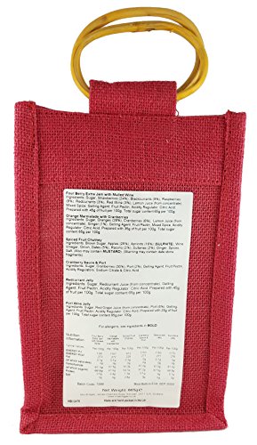 Mrs Bridges Christmas Tasting Set (Strawberry Preserve & Champagne, Christmas Marmalade, Cranberry Sauce with Port, Redcurrant Jelly, Christmas Chutney, Port wine Jelly), 4 Ounce Jars
