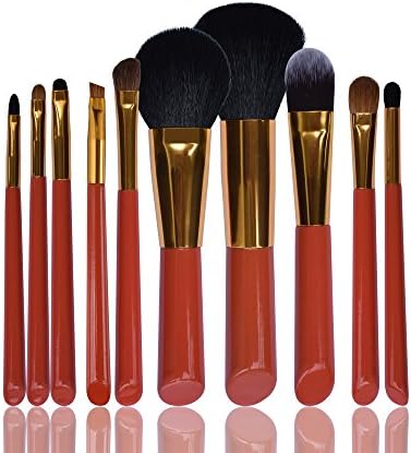 OYE Goat Hair Makeup Brushes Set 10Pcs with Bag
