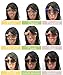 mincl/Hot Oversized Rimless Sunglasses Women Clear Lens Eyewear