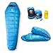 Summit Down Sleeping Bag 15 Degree (15°F) Large 800+ Fill Power Water Resistent Under 2lbs Ultralight Backpacking Mummy Sleeping Bag for Hiking Hunting Survival & Camping by Outdoor Vitals