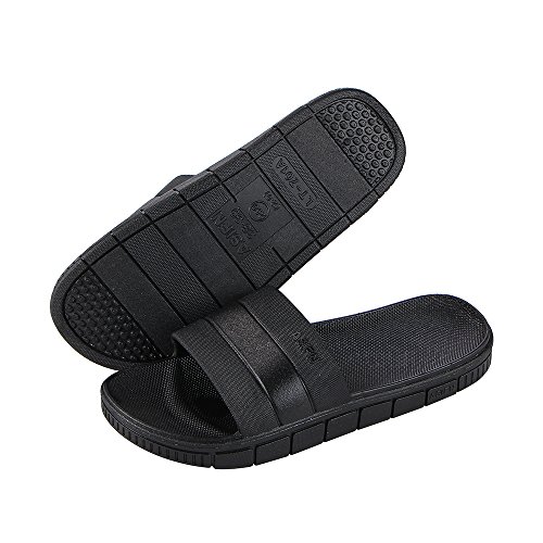 17KM Bath Slipper Women Men Non-Slip Open Toe Shower Sandals Indoor Outdoor Soft Flat Slide Sandals Slippers