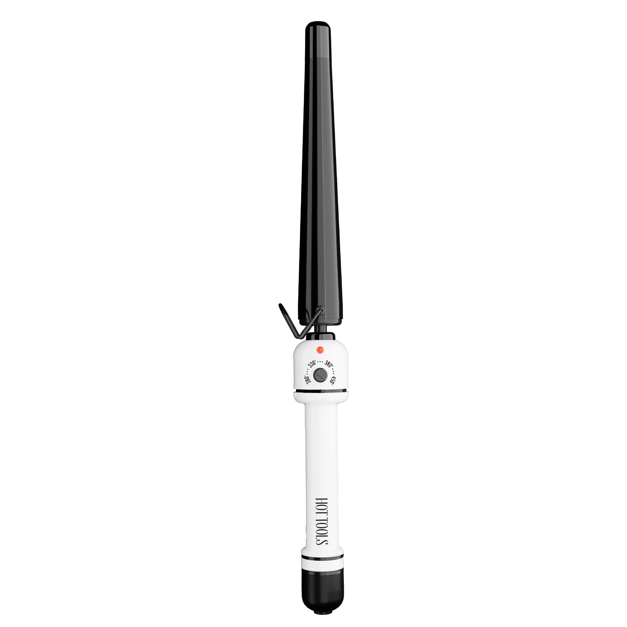 Photo 1 of HOT TOOLS Professional Nano Ceramic Extra Long Tapered Curling Iron for Shiny Curls, 3/4 to 1 1/4 Inches