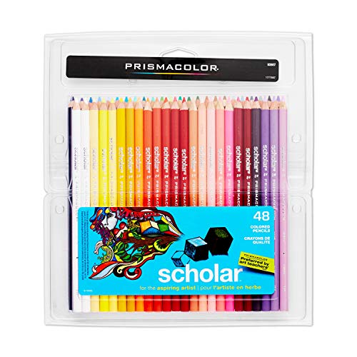 Prismacolor Scholar Colored Pencils, 48 Pack and Adult ...