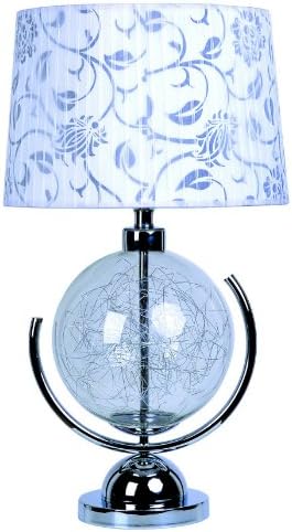 Elegant Designs LT1008-CHR Modern Art Globe Lamp