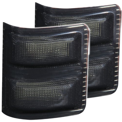 AnzoUSA 861103 Smoke/Amber LED Mirror Turn Signal Light for Ford - Pair