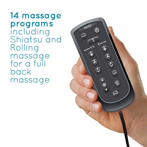 HoMedics-CBS-2170-EUX-Seduta-Massaggiante-Shiatsu-Max-30-14-Programmi-di-Massaggio-Opzione-Calore-Vibrazione-Sotto-la-Coscia-Forma-Regolabile-della-Seduta-Borsa-Inclusa