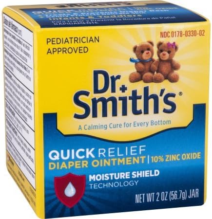 Dr. Smith's Premium Blend Diaper Ointment, 2 oz jar, 2 oz - 2pc