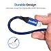 iPhone Charger,Aonlink 3Pack 3FT/6FT/10FT(1M/2M/3M) Nylon Braided Lightning Cables USB Charger Cord, Compatible with iPhone X/8/8 Plus/7/7 Plus and More(Black Blue)