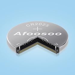 Afoosoo CR2025 3V Lithium Coin Battery – 15 Pack