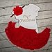 TiaoBug Baby Girls My First Christmas Romper with Tutu Skirt Headband Outfits