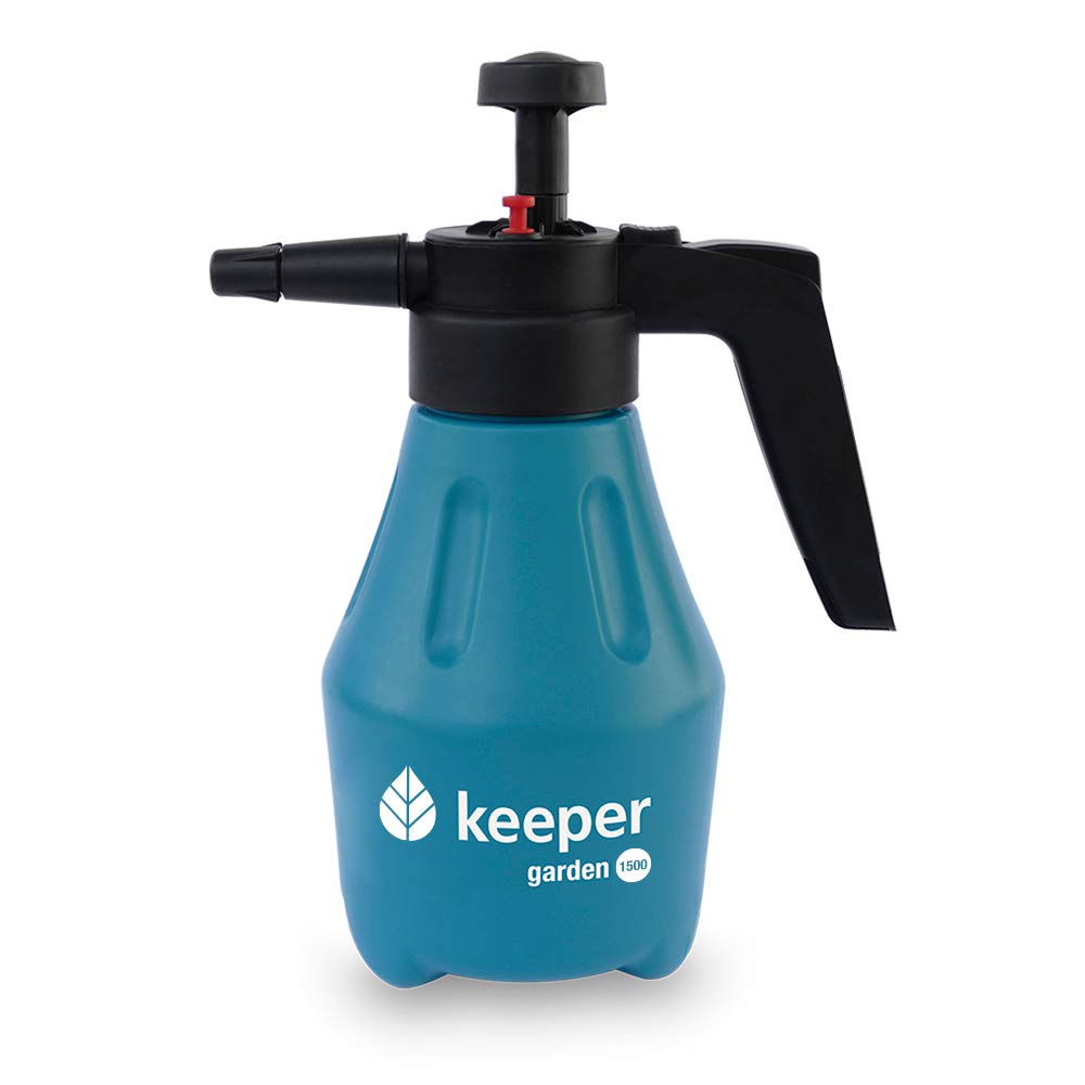 Keeper Sprayer Pump Pressure Sprayer Garden 1500. Adjustable Nozzle. Safety Valve. 3 Modes. For Home Use and Gardening. 1.5L Pressure Sprayer