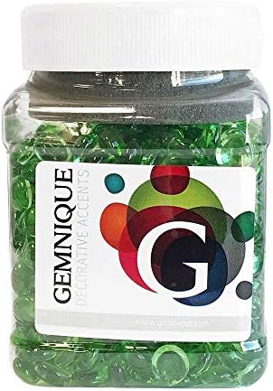 Gemnique Mini Glass Gems - Green (48 oz.)