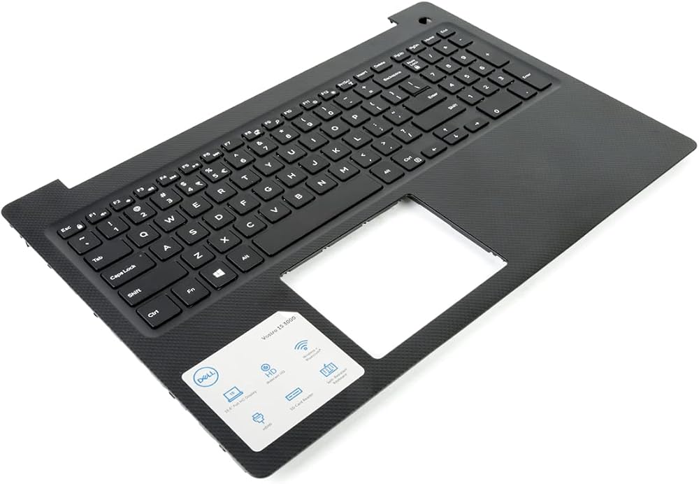 Dell Vostro 3580 3581 3582 3583 Palmrest US Keyboard 086HKP 082KD3 Renewed