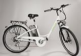 BICICLETA ELECTRICA MOD. SUNRAY 200 BATERIA ION LITIO 36V 10AH (BLANCO)