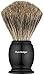 The Art of Shaving Badger Shaving Brush - 100% Badger Hair, Protects Against Irritation and Razor Burn, Lifts & Softens Beard Hair, Black