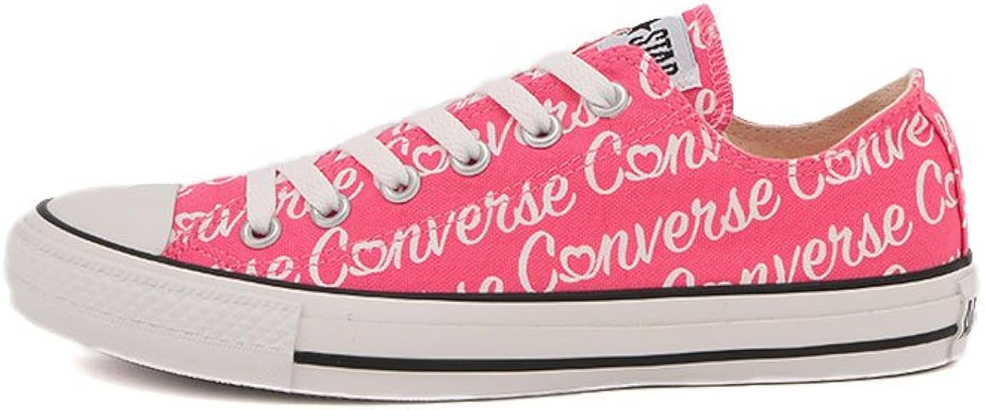 Amazon コンバース Converse レディースシューズ レタリングox ピンク スニーカー オールスター ピンク スニーカー