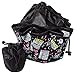 ABS Novelties I Love Bingo Pattern 10 Pocket Tote (Black)